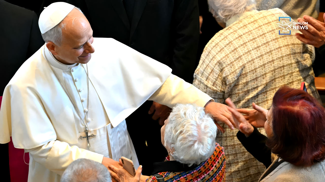 Pope Leo ‘I will not forget you’ theme