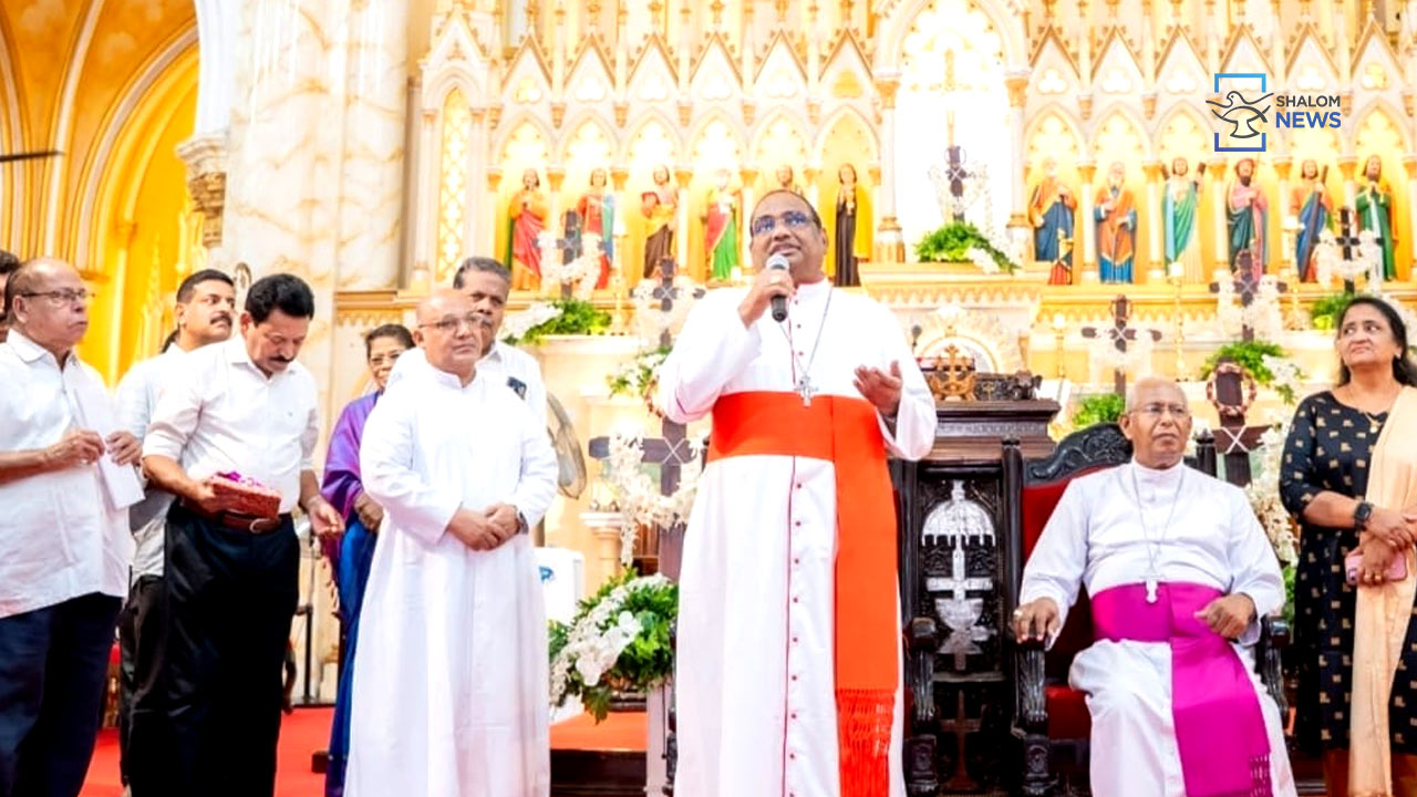 600 families parish charity 3 crore Cardinal Poola