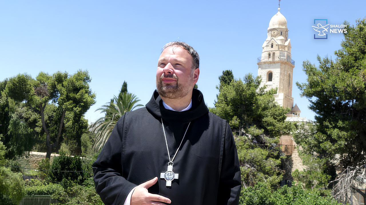Benedictine monks in Jerusalem