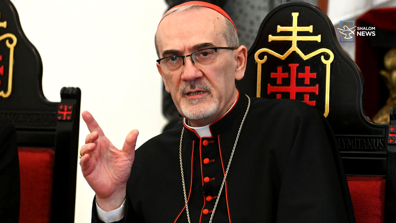 Cardinal Pizzaballa war using God's name sin