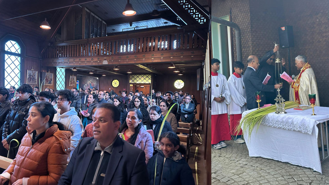 Holy Week Switzerland diaspora Palm Sunday celebration