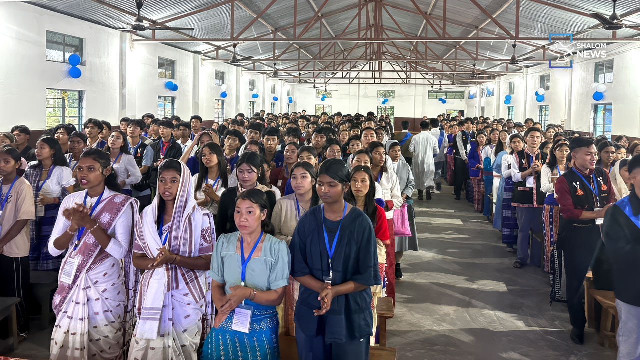Arunachal youth peace prayer Holy Week