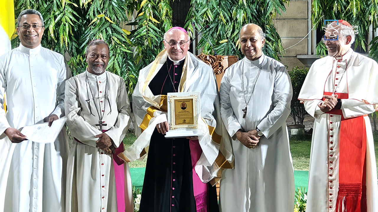 CCBI farewell Archbishop Leopoldo Girelli Vatican nuncio India