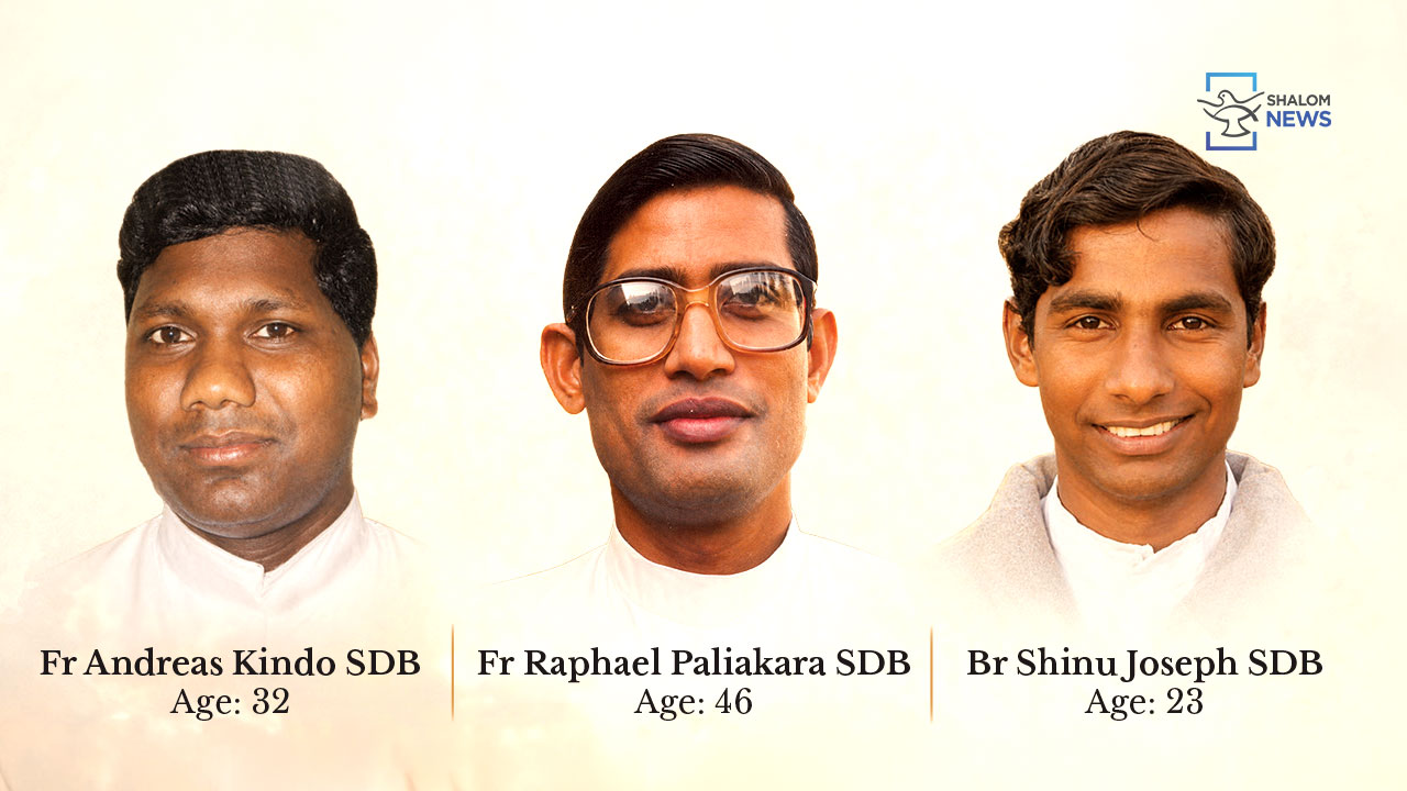 25th martyrdom anniversary of three missionaries