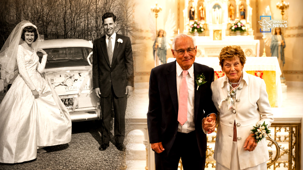 Couple celebrates 70th wedding anniversary
