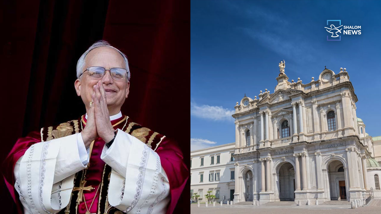 Pope Leo XIV Pompeii visit first anniversary Marian city