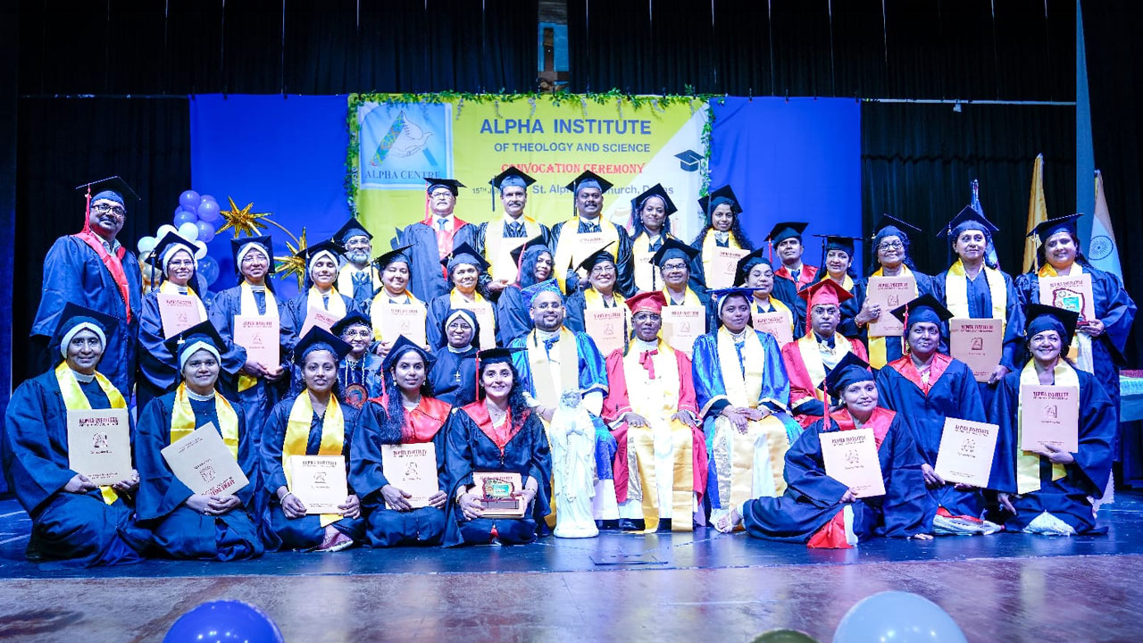 Alpha Institute of Theology and Sciences graduation Dallas