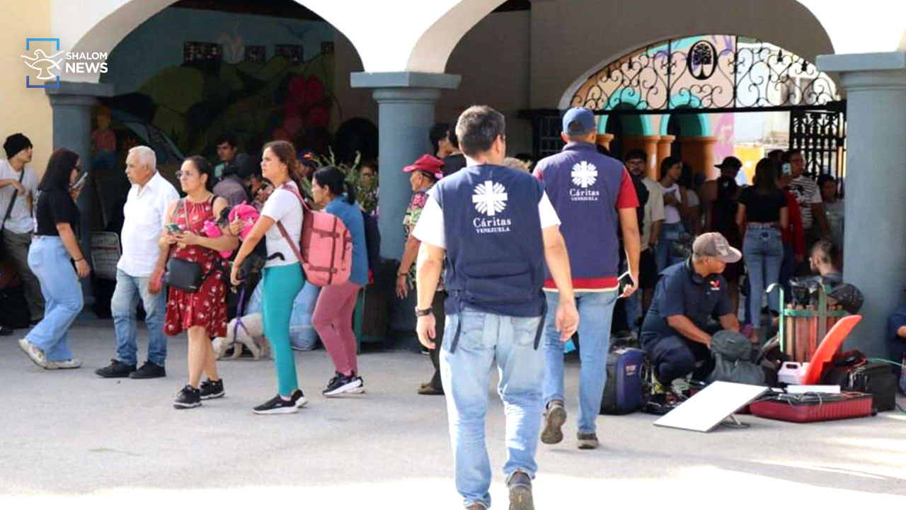 Caritas earthquake relief 40000 people